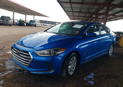 2017 Hyundai Elantra Se z USA, uszkodzony, nr VIN KMHD74LF9HU086400